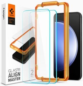 SPIGEN GLASS TR ALIGNMASTER 2 PACK FOR SAMSUNG GALAXY S23 FE SPIGEN GLASS TR ALIGNMASTER 2 PACK FOR SAMSUNG GALAXY S23 FE