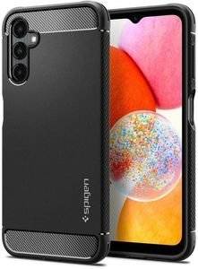 SPIGEN RUGGED ARMOR BLACK FOR SAMSUNG GALAXY A14 LTE