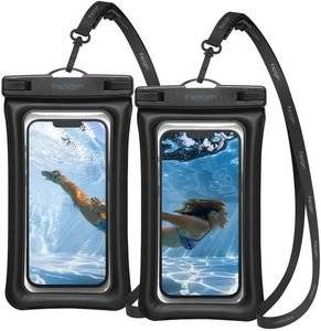 SPIGEN AQUA SHIELD WATERPROOF FLOATING CASE A610 2 PACK BLACK