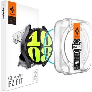 SPIGEN GLASS TR EZ FIT 2 PACK TRANSPARENCY FOR SAMSUNG GALAXY WATCH7 (44MM) SPIGEN GLASS TR EZ FIT 2 PACK TRANSPARENCY FOR SAMSUNG GALAXY WATCH7 (44MM)