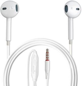 4SMARTS IN-EAR STEREO HEADSET MELODY LITE 3.5MM AUDIO CABLE 1.1M WHITE