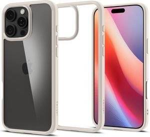 SPIGEN ULTRA HYBRID NATURAL TITANIUM FOR IPHONE 16 PRO MAX