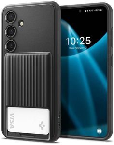 SPIGEN LIQUID SLOT MATTE BLACK FOR SAMSUNG GALAXY S24 SPIGEN LIQUID SLOT MATTE BLACK FOR SAMSUNG GALAXY S24