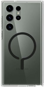 SPIGEN ULTRA HYBRID ONETAP MAGSAFE RING BLACK FOR SAMSUNG GALAXY S23 ULTRA SPIGEN ULTRA HYBRID ONETAP MAGSAFE RING BLACK FOR SAMSUNG GALAXY S23 ULTRA