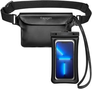 SPIGEN AQUA SHIELD WATERPROOF FLOATING CASE + WATERPROOF WAIST BAG A621 SET BLACK SPIGEN AQUA SHIELD WATERPROOF FLOATING CASE + WATERPROOF WAIST BAG A621 SET BLACK