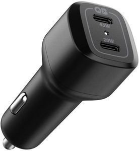 SPIGEN POWERARC ARCSTATION CAR CHARGER BLACK FOR 2-PORT/USB-C PD 3.0 45W/USB-C PD 3.0 20W /TOTAL 65 SPIGEN POWERARC ARCSTATION CAR CHARGER BLACK FOR 2-PORT/USB-C PD 3.0 45W/USB-C PD 3.0 20W /TOTAL 65