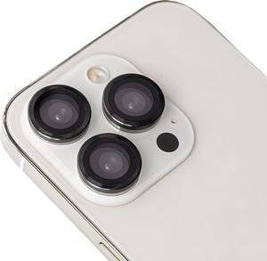 SET OF LENS GLASSES FOR IPHONE 11 PRO / IPHONE 11 PRO MAX / IPHONE 12 PRO BLACK FRAME (3 PCS)