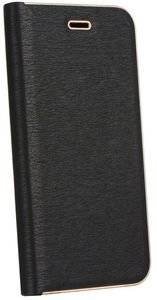 FORCELL LUNA BOOK FLIP CASE GOLD FOR SAMSUNG GALAXY A20E BLACK