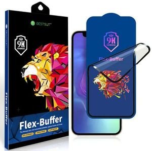 BESTSUIT FLEX-BUFFER HYBRID GLASS 5D ANTIBACTERIAL FOR APPLE IPHONE XS MAX/11 PRO MAX BLACK BESTSUIT FLEX-BUFFER HYBRID GLASS 5D ANTIBACTERIAL FOR APPLE IPHONE XS MAX/11 PRO MAX BLACK