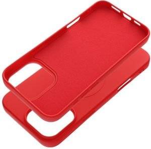 SILICONE MAG COVER (BIG HOLE) CASE MAGSAFE FOR IPHONE 16 PRO MAX RED
