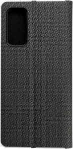 FORCELL LUNA CARBON FLIP CASE FOR SAMSUNG GALAXY S20 FE / S20 FE 5G BLACK