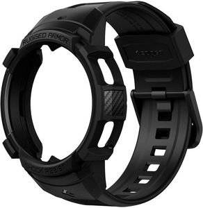 SPIGEN RUGGED ARMOR PRO BLACK FOR SAMSUNG GALAXY WATCH 4 CLASSIC (46MM)