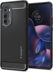 SPIGEN RUGGED ARMOR BLACK FOR MOTOROLA EDGE 2022