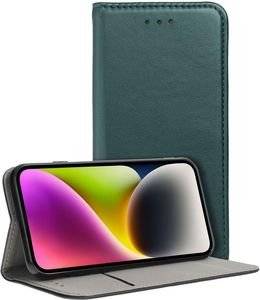 SMART MAGNETO BOOK CASE FOR XIAOMI REDMI NOTE 12 PRO 5G DARK GREEN