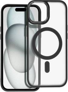 MATTE MAG COVER CASE WITH MAGSAFE FOR IPHONE 15 BLACK