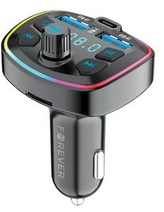 FOREVER FM TRANSMITTER BLUETOOTH TR-360 BLACK
