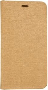 LUNA BOOK FLIP CASE FOR SAMSUNG GALAXY A12 GOLD LUNA BOOK FLIP CASE FOR SAMSUNG GALAXY A12 GOLD