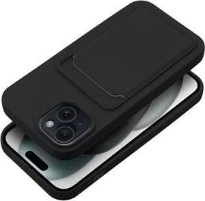 CARD CASE FOR IPHONE 15 BLACK