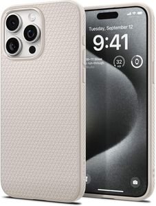 SPIGEN LIQUID AIR NATURAL TITANIUM FOR IPHONE 15 PRO SPIGEN LIQUID AIR NATURAL TITANIUM FOR IPHONE 15 PRO
