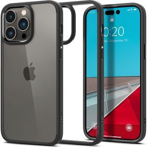 SPIGEN CRYSTAL HYBRID MATTE BLACK FOR IPHONE 14 PRO SPIGEN CRYSTAL HYBRID MATTE BLACK FOR IPHONE 14 PRO
