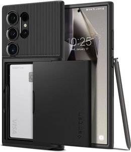 SPIGEN SLIM ARMOR CS BLACK FOR SAMSUNG GALAXY S24 ULTRA