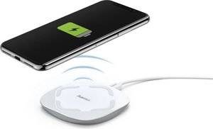 HAMA 178976 QI-UFC 10 WIRELESS CHARGER FOR SMARTPHONES WHITE