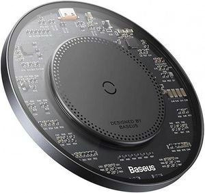 BASEUS WIRELESS QI CHARGER 15W SIMPLE 2 CRYSTAL