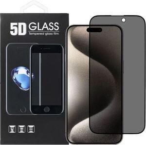 5D FULL GLUE TEMPERED GLASS FOR IPHONE 16 (PRIVACY) BLACK 5D FULL GLUE TEMPERED GLASS FOR IPHONE 16 (PRIVACY) BLACK