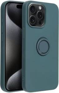 SILICONE RING CASE FOR IPHONE 15 PRO MAX GREEN