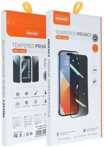 6D PRO VEASON PRIVACY GLASS FOR IPHONE 16 PRO MAX BLACK 6D PRO VEASON PRIVACY GLASS FOR IPHONE 16 PRO MAX BLACK