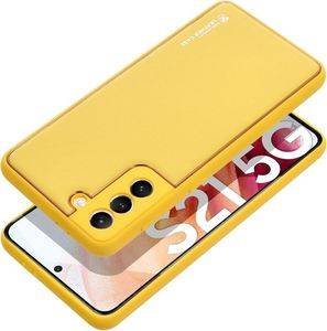  LEATHER CASE FOR SAMSUNG GALAXY S24 ULTRA YELLOW