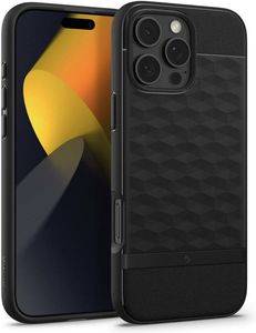 SPIGEN CASEOLOGY PARALLAX MAGSAFE MATTE BLACK FOR IPHONE 16 PRO