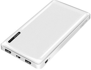 LOGILINK MOBILE POWER BANK LIPO 10.000MAH USB-C IN/OUT WHITE LOGILINK MOBILE POWER BANK LIPO 10.000MAH USB-C IN/OUT WHITE