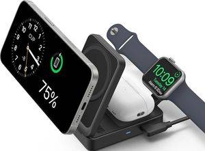 ANKER MAGGO WIRELESS CHARGER 15W 3 TO 1 BLACK