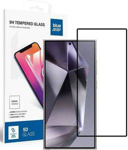 TEMPERED GLASS BLUE STAR FOR SAMSUNG GALAXY S25 ULTRA FULL FACE (FULL GLUE/CASE FRIENDLY) BLACK