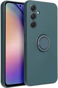 SILICONE RING CASE FOR SAMSUNG A54 5G GREEN