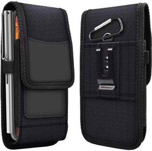VERTICAL UNIVERSAL CASE OXFORD MODEL 2 / 14  7.5  3 CM BLACK