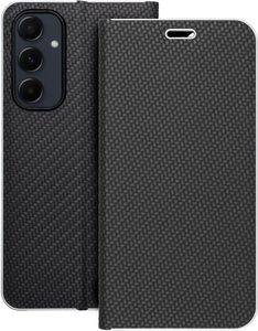 LUNA BOOK CARBON FOR SAMSUNG A55 5G BLACK