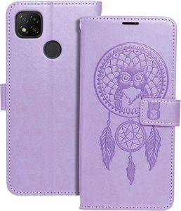 MEZZO BOOK CASE FOR XIAOMI REDMI 9C / 9C NFC DREAMCATCHER PURPLE