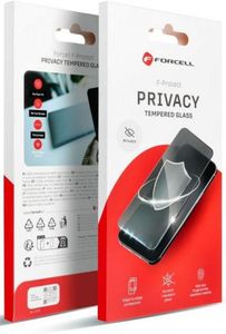 FORCELL PRIVACY GLASS FOR IPHONE 15 PRO BLACK
