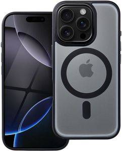 MATTE MAG COVER CASE MAGSAFE FOR IPHONE 16 PRO BLACK