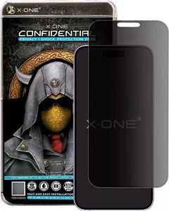 X-ONE FULL COVER EXTRA STRONG PRIVACY FOR IPHONE 16 PRO MAX (FULL GLUE) TEMPERED GLASS 9H