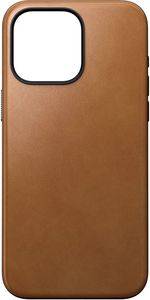 NOMAD MODERN LEATHER CASE ENGLISH TAN FOR IPHONE 15 PRO MAX