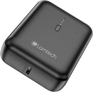 LAMTECH POWERBANK 5000MAH BLACK LAM021172