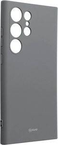  ROAR COLORFUL JELLY CASE FOR SAMSUNG GALAXY S24 ULTRA GREY