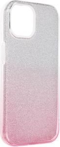 SHINING CASE FOR IPHONE 15 CLEAR/PINK