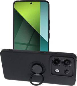 SILICONE RING CASE FOR XIAOMI REDMI NOTE 13 PRO 5G BLACK