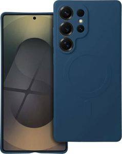 SILICONE MAG COVER CASE COMPATIBLE WITH MAGSAFE FOR SAMSUNG S25 ULTRA BLUE