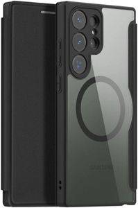 ���� DUX DUCIS SKIN PRO SMOOTH LEATHER CASE FOR SAMSUNG GALAXY S24 PLUS BLACK