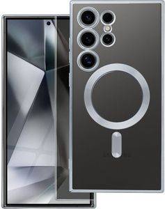 ELECTRO MAG COVER CASE COMPATIBLE WITH MAGSAFE FOR SAMSUNG S25 ULTRA SILVER